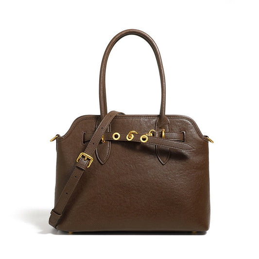 Women's Vintage Grain Leather Tote Bag