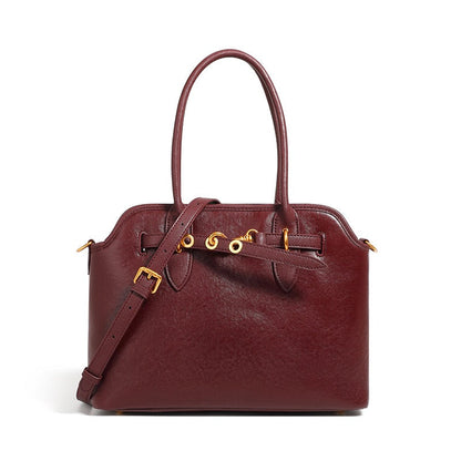 Women's Vintage Grain Leather Tote Bag