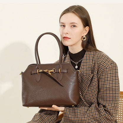 Women's Vintage Grain Leather Tote Bag