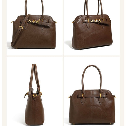 Women's Vintage Grain Leather Tote Bag