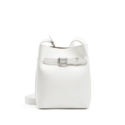 Women's Genuine Leather Vintage Shoulder Bucket Bag