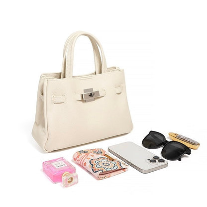 Women's Elegant Pebble Genuine Leather Crossbody Bag