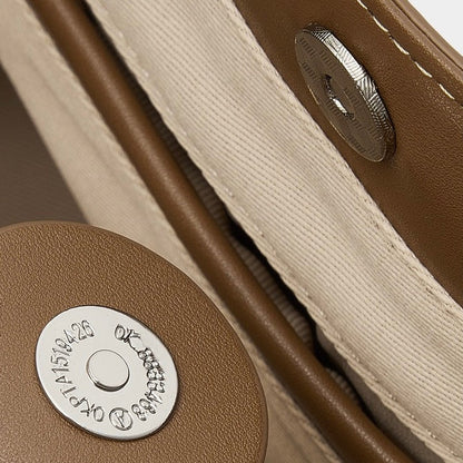 Retro Suede Large Capacity Genuine Leather Shoulder Bag