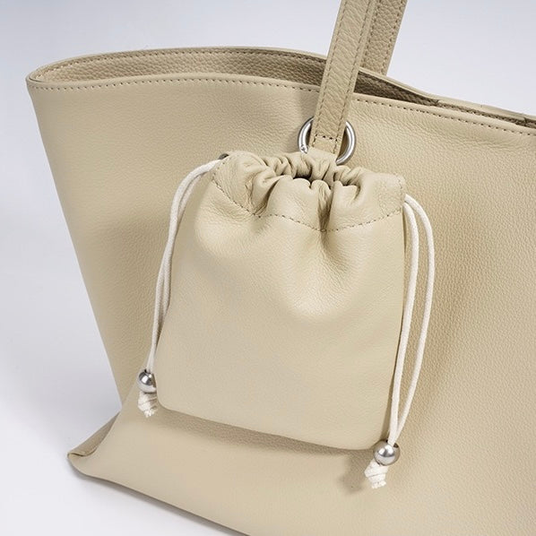 Versatile Women's Genuine Leather Parent Child Tote Bag