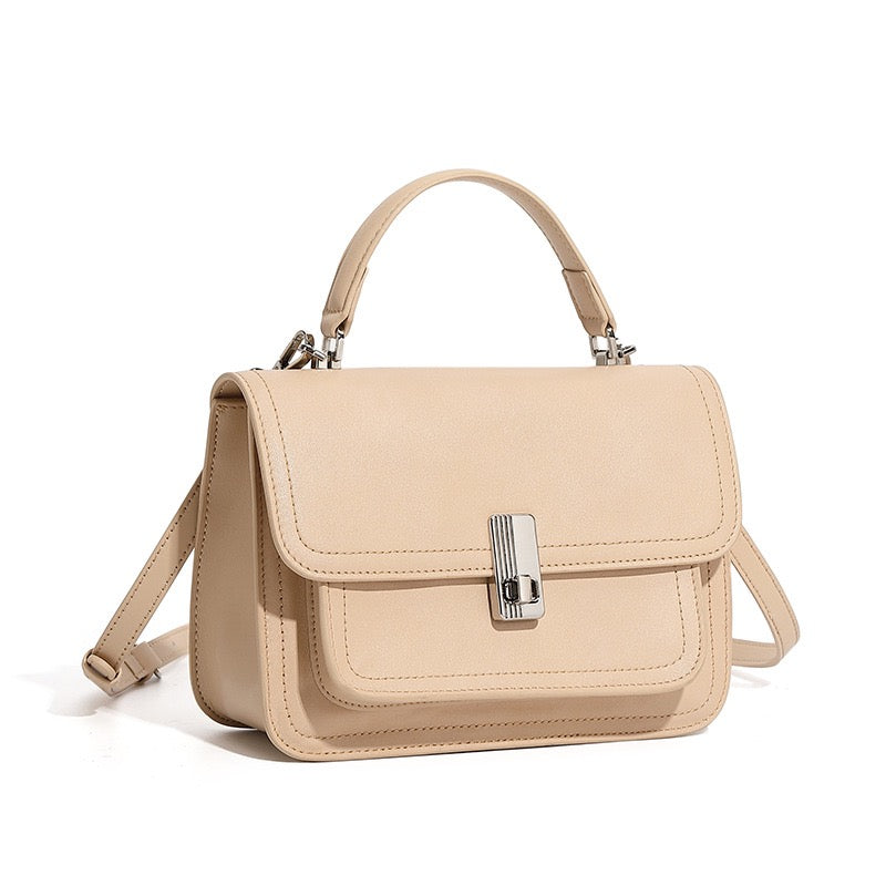 Women's Genuine Leather Commuter Messenger Bag