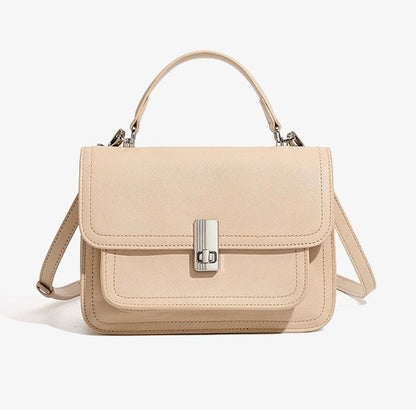 Women's Genuine Leather Commuter Messenger Bag