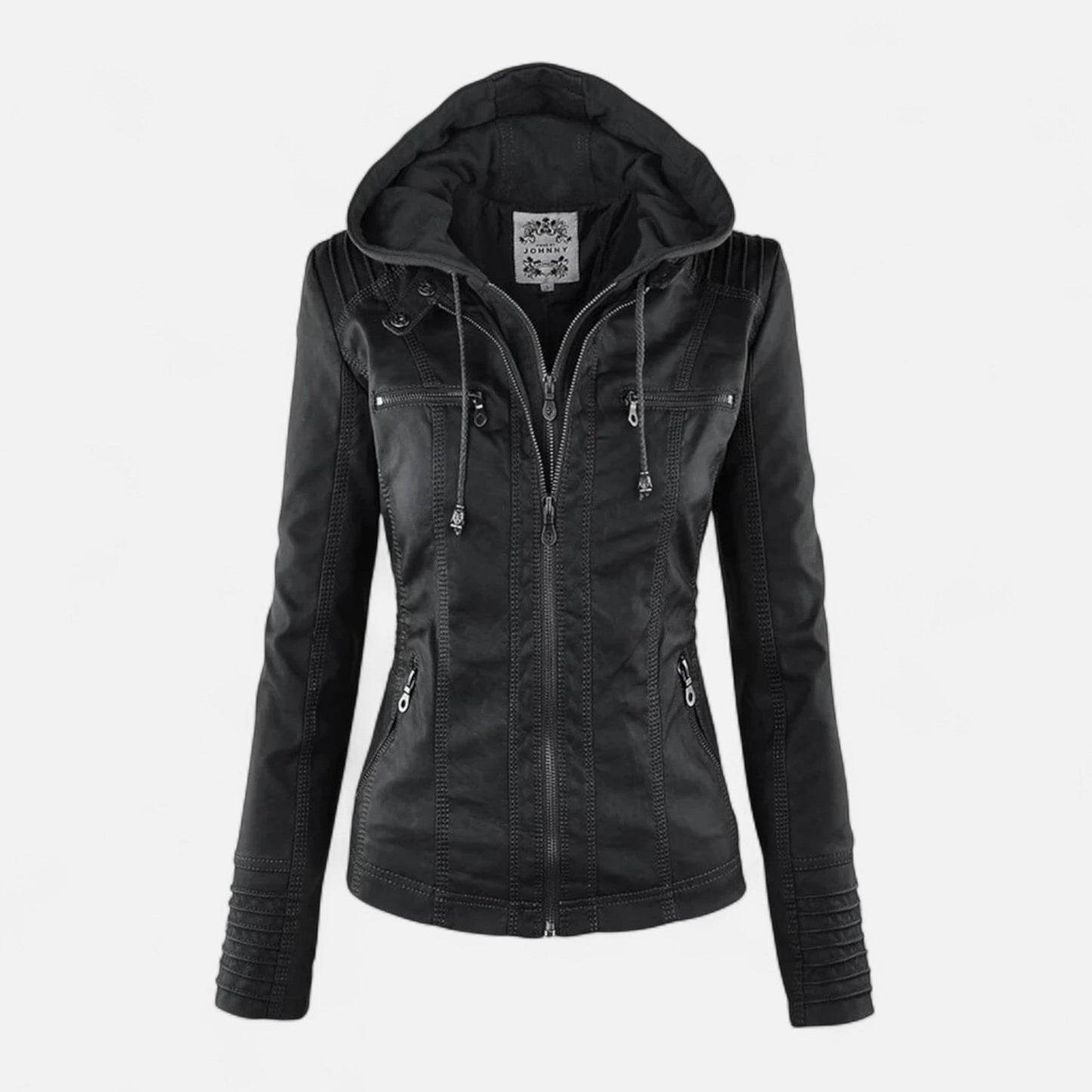 Ancient World | Women's Leather Jacket – Timeless Elegance, Refined Touch