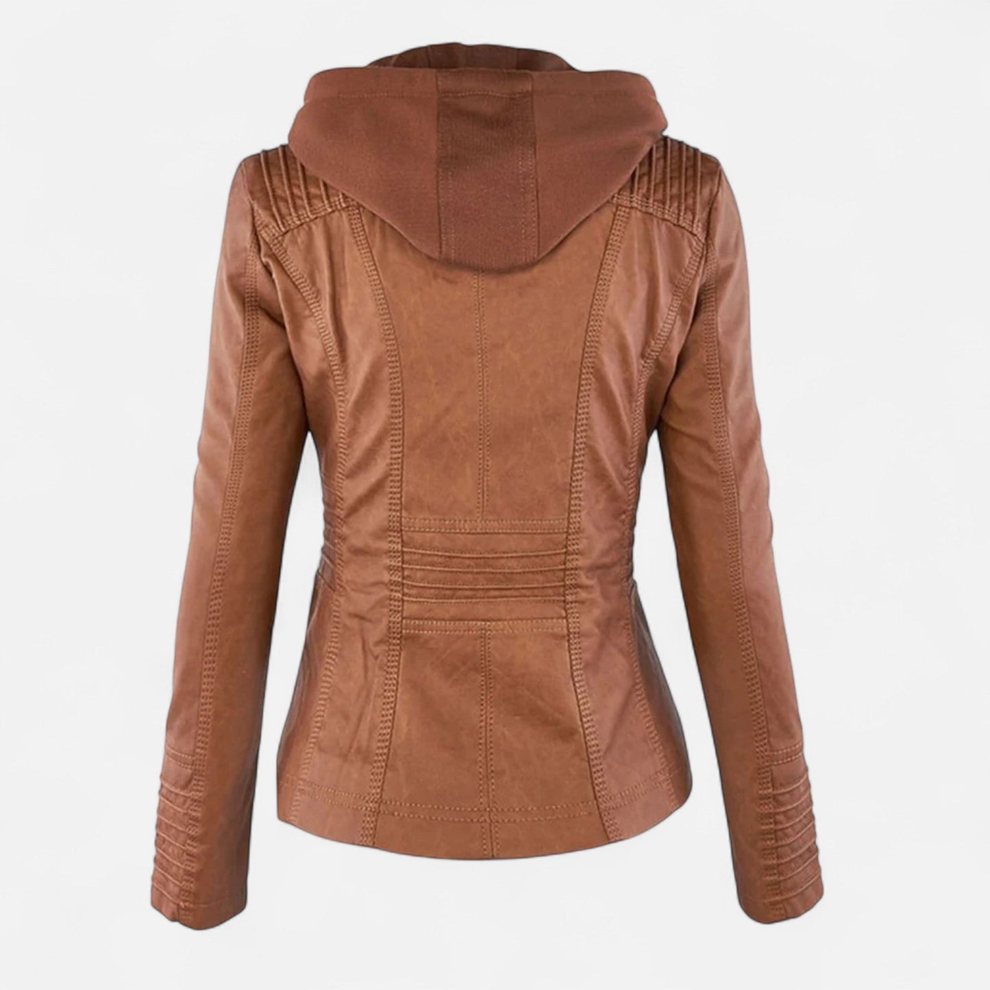 Ancient World | Women's Leather Jacket – Timeless Elegance, Refined Touch