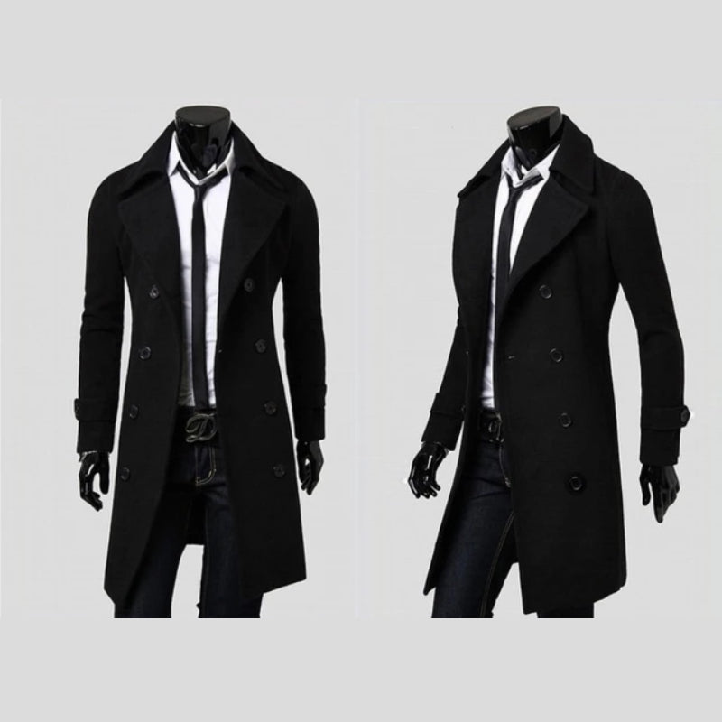 DUMONT LYON | DOUBLE-BREASTED WOOL COAT
