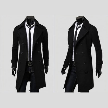 DUMONT LYON | DOUBLE-BREASTED WOOL COAT
