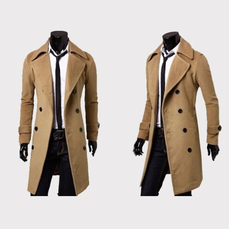 DUMONT LYON | DOUBLE-BREASTED WOOL COAT