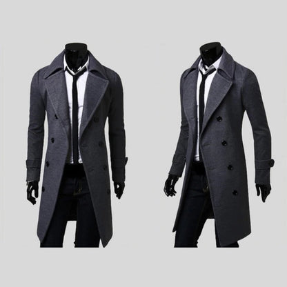 DUMONT LYON | DOUBLE-BREASTED WOOL COAT