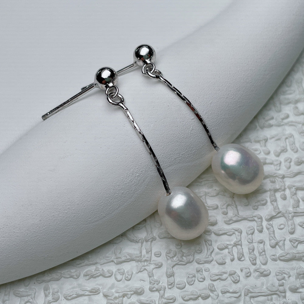 Baby Fresh Pearl Earrings - LEESTIA