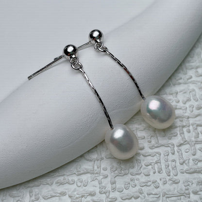 Baby Fresh Pearl Earrings - LEESTIA