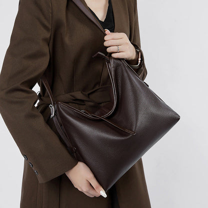 Women's High-End Retro Genuine Leather Shoulder Bag