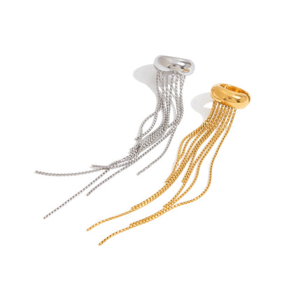 Tassel Earcuff Earrings (No Piercing Required)