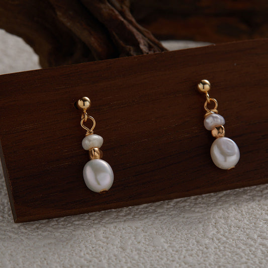 Timeless Pearl Drop Earrings - LEESTIA