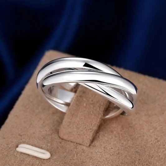 Romantic Sterling Silver Charm Ring - LEESTIA
