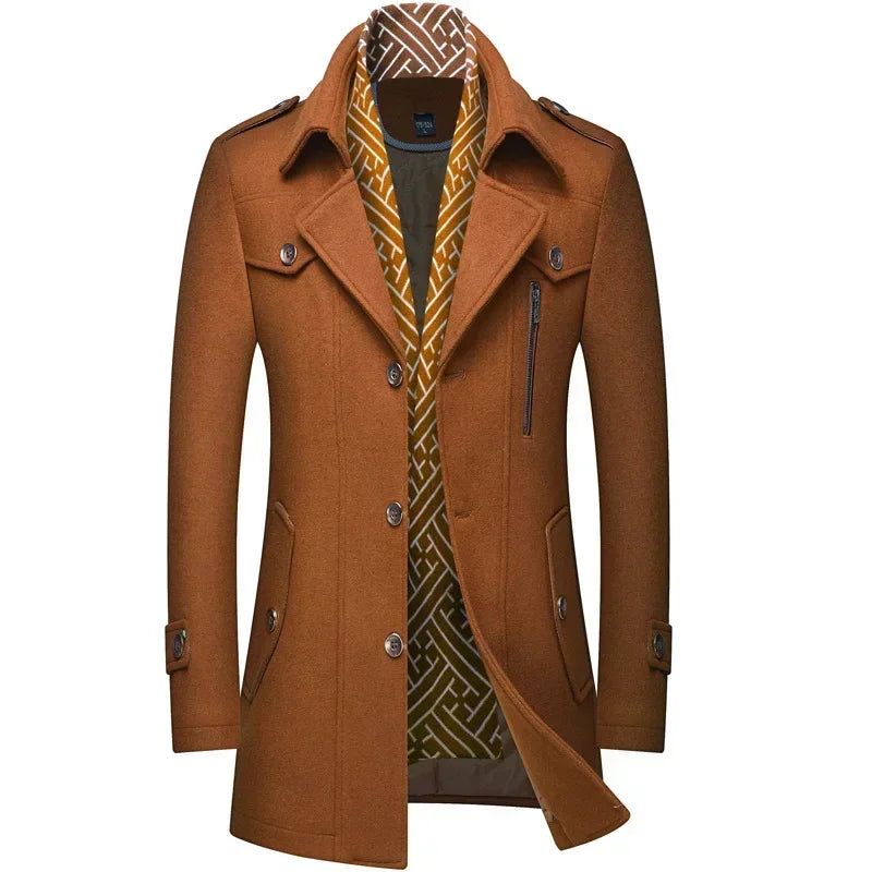 DUMONT LYON | WINTER WOOL COAT FOR MEN