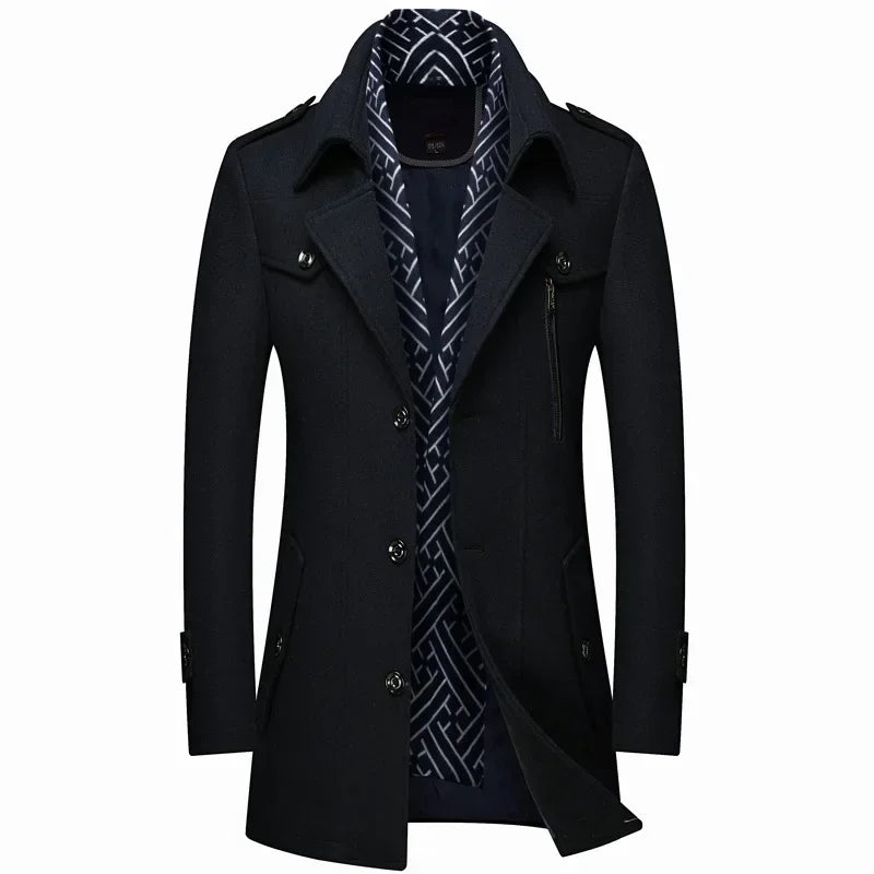 DUMONT LYON | WINTER WOOL COAT FOR MEN