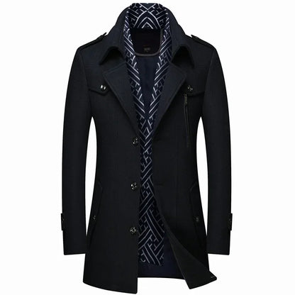 DUMONT LYON | WINTER WOOL COAT FOR MEN