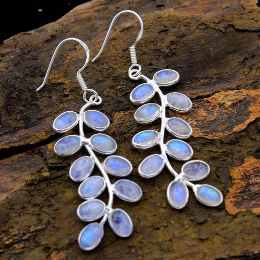 Sophisticated Moonstone Earrings - LEESTIA