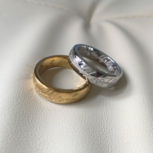 Gold Plated Power Ring - LEESTIA