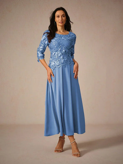 Ruffle Ruched Lace Maxi Dress