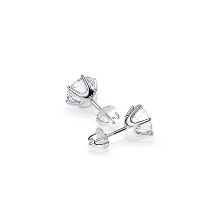 Chic White Gold Tera Earrings - LEESTIA