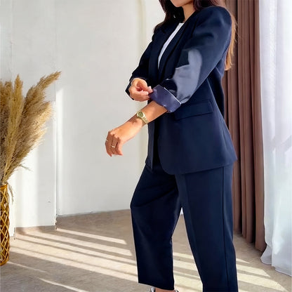 ⏳50% OFF Limited Time Only⏳ Women's Classic 2-Piece Set with Blazer and Pants 🧥👖