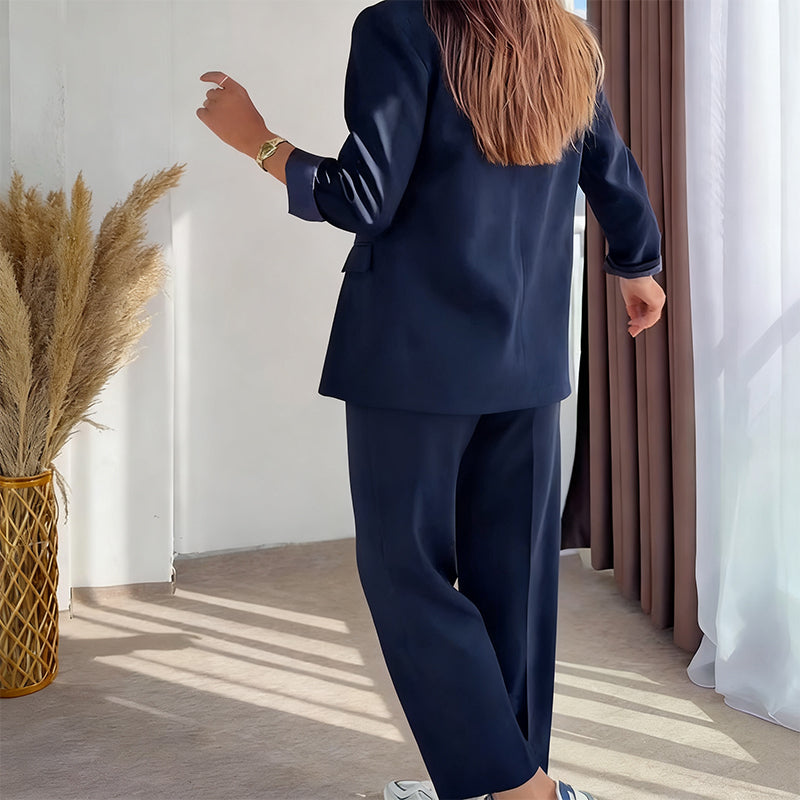 ⏳50% OFF Limited Time Only⏳ Women's Classic 2-Piece Set with Blazer and Pants 🧥👖