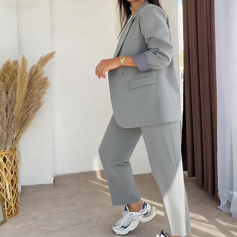 ⏳50% OFF Limited Time Only⏳ Women's Classic 2-Piece Set with Blazer and Pants 🧥👖