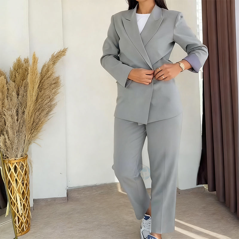 ⏳50% OFF Limited Time Only⏳ Women's Classic 2-Piece Set with Blazer and Pants 🧥👖