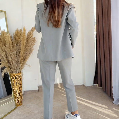 ⏳50% OFF Limited Time Only⏳ Women's Classic 2-Piece Set with Blazer and Pants 🧥👖